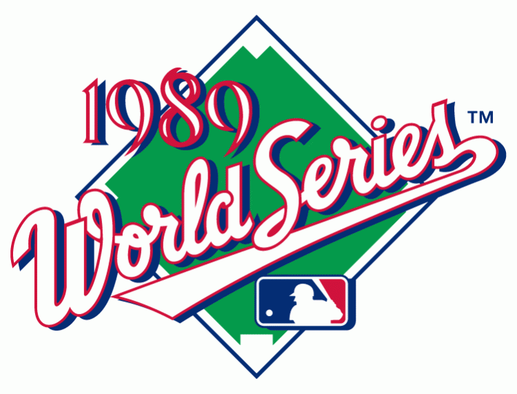 MLB World Series 1989 Primary Logo iron on transfers for T-shirts